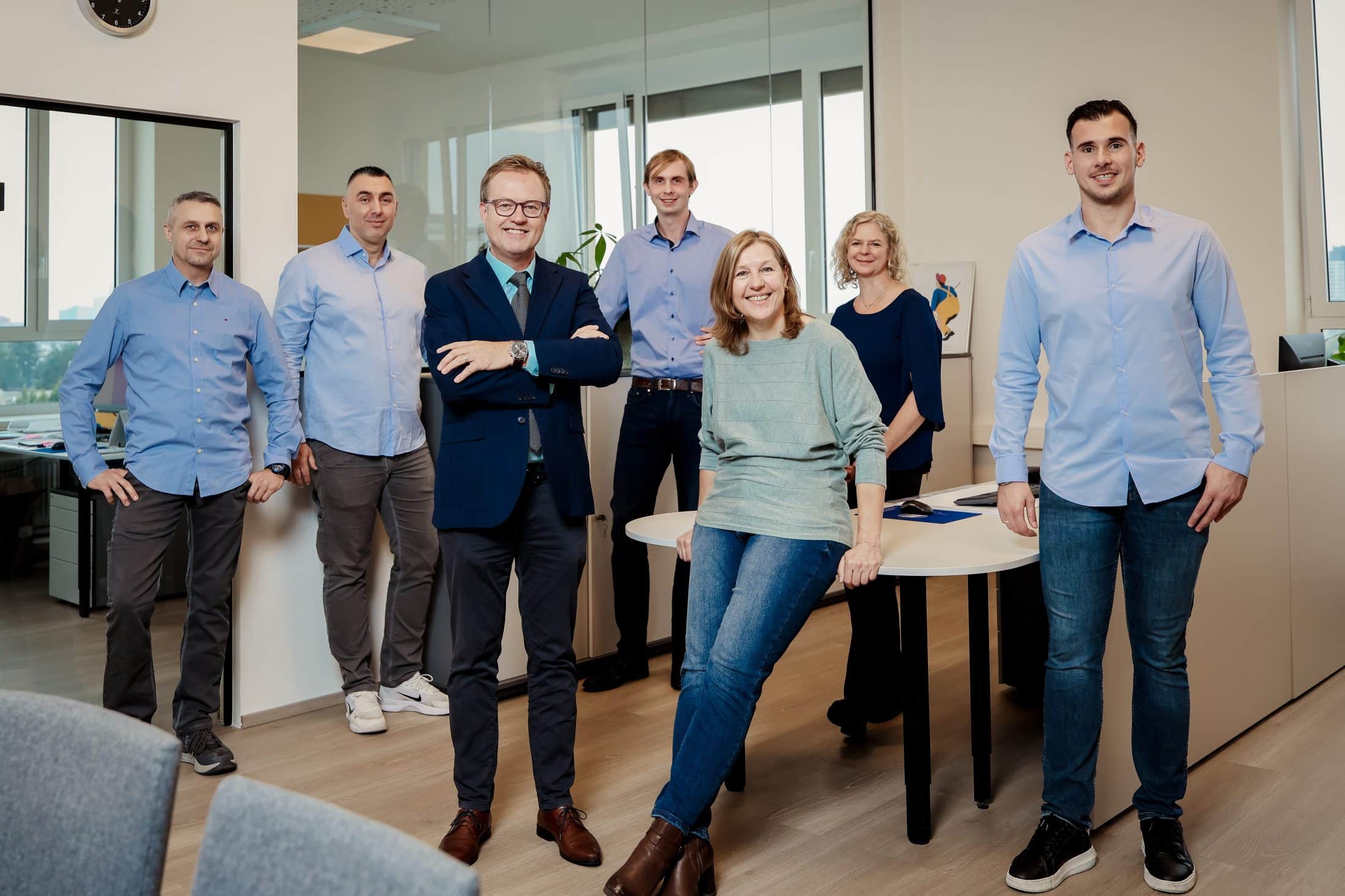 Das Büro Team von Traudes Putztrupp